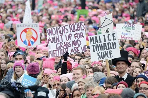 The 2017 Women’s March on Washington: A Wave of Pink Hats That Shook the Foundations of American Politics