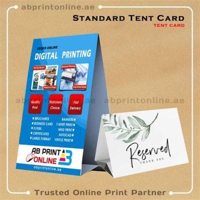 How to Print Tent Cards: Unfolding the Mysteries of Paper Engineering